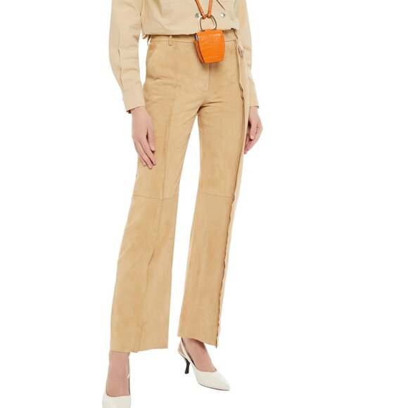 NWT ACNE STUDIOS Suede bootcut pants - Picture 3 of 5